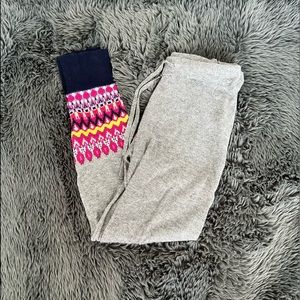 Maurices Grey Multicolor Leggings